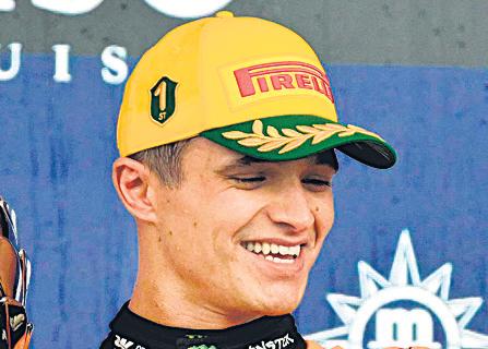 Norris wins, Verstappen reaches podium from pitlane in Sao Paulo