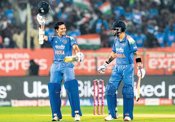 Jaiswal’s maiden ton the icing as India seal ODI series vs SA