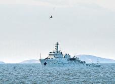 China conducts 10-hr live-fire drills in waters around Taiwan