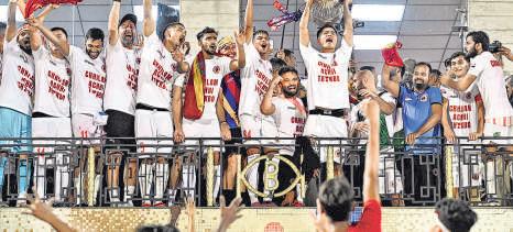 East Bengal India football champions after 22 years