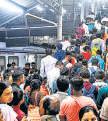 3 injured as woman falls on overbridge