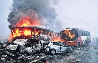 Fog-related crashes in UP leave trail of deaths