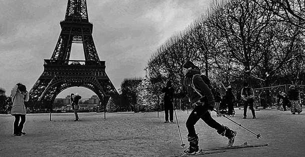 Seeing places anew, as a traveller of means