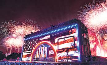 Trump claims centre stage for America’s 250th I-Day