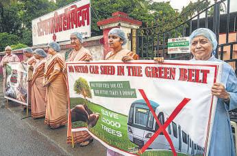 Citizens rally to save Dongri forest from Metro car shed