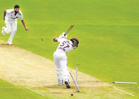 First day, first show: Pace makes Windies crumble