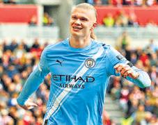 Haaland extends streak as Man City sink Brentford