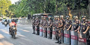 Bangladesh beefs up security ahead of verdict on Hasina