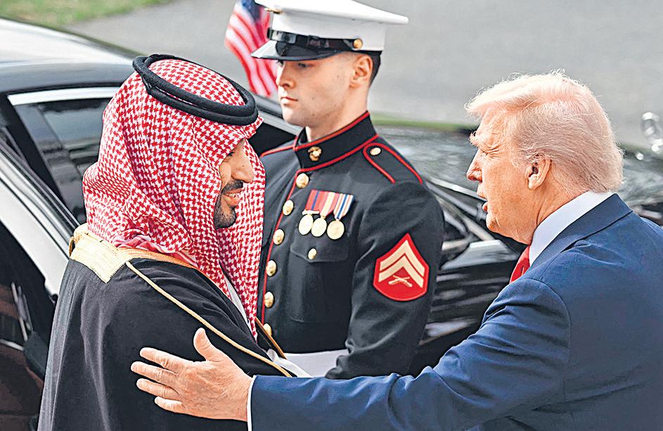 Trump hosts MbS for Ist time since journo killing