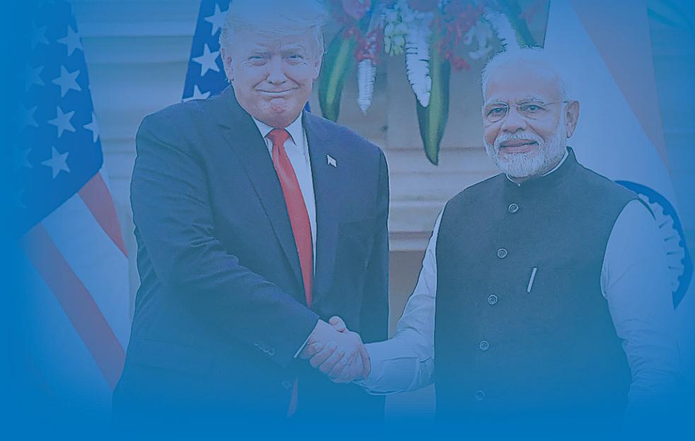 Modi, Trump discuss progress in ties, trade
