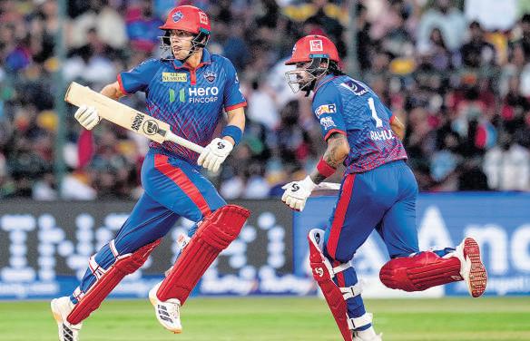 Stubbs, Rahul steer DC to thrilling win against RCB