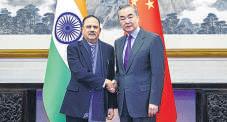 India stresses on peace in key meet after thaw