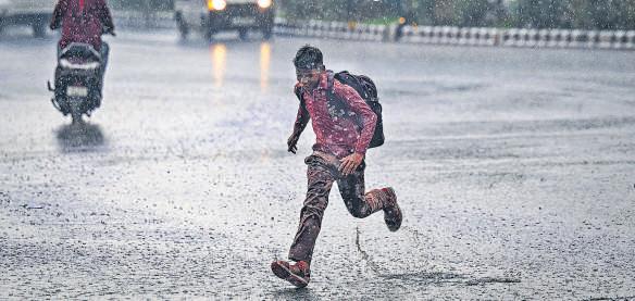 Brief rain brings relief, disruption