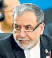 { BUT INSPECTIONS MAY BE RISKY } FM Araghchi: Iran to work with IAEA