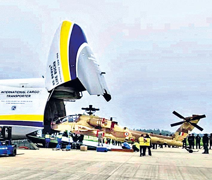 Army gets 3 Apache attack helicopters