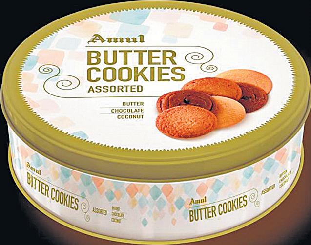Gift happiness with assorted Amul Butter Cookies