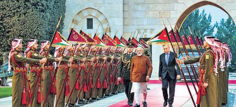 Global issues, terrorism, Gaza feature in India-Jordan talks