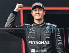 Australian GP: Russell wins in Mercedes 1-2