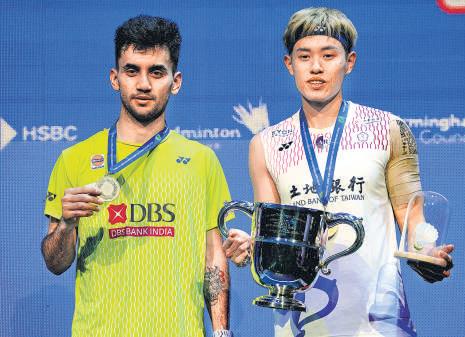 Exhausted Lakshya finishes runner-up again, Lin wins