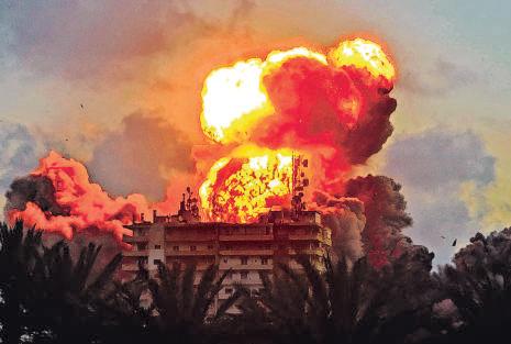 Israel strikes Beirut