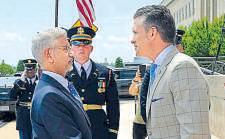 Hope to wrap up defence sales to India soon: US defence secy