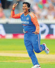 Deepti credits training for positive results in England