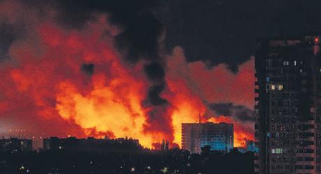 Russia brushes off talks, launches its biggest air assault on Ukraine