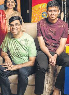 Appa thinks in logic, I think in colour: Akhil Anand