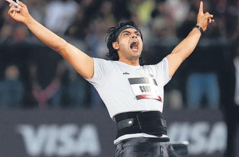 Neeraj Chopra proves the warm host and hot competitor in Bengaluru