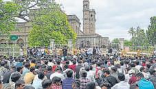 SPPU engg students demand re-examination