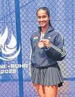 Vaishnavi credits self-belief, hard work for her historic tennis success in Germany