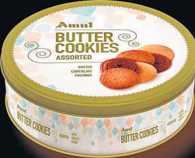 Gift happiness with assorted Amul Butter Cookies