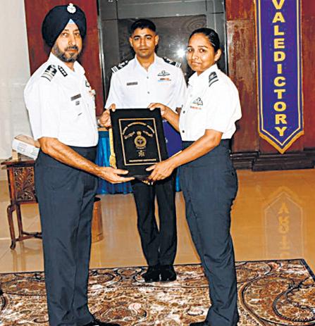In a first, woman fighter pilot becomes instructor