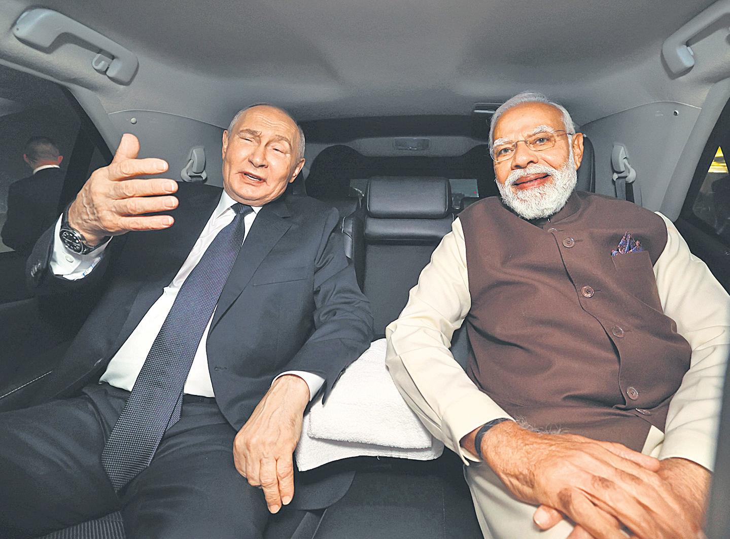 PM-Putin bonhomie sets tone for crucial defence, trade talks