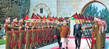 Global issues, terrorism, Gaza feature in India-Jordan talks