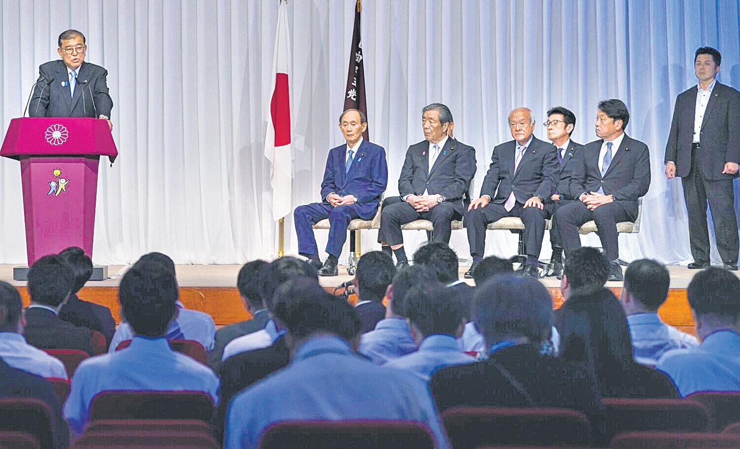 Ishiba says he's ready to tackle challenges despite election loss