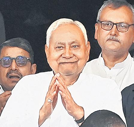 Bihar BJP leaders project Nitish’s name as next V-P