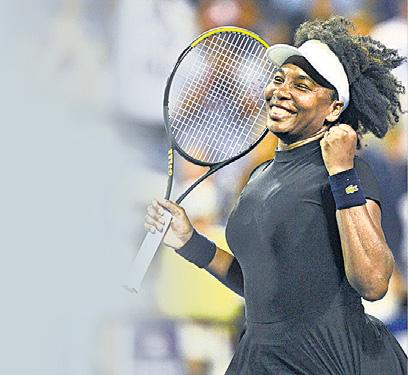 At 45, Venus rolls back the years in comeback match