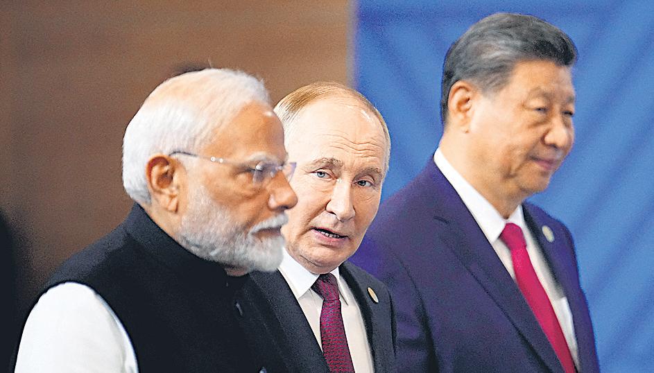 Xi to welcome Modi, Putin in grand show of solidarity