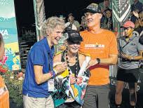At 80, Natalie becomes oldest woman Ironman finisher