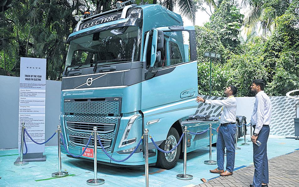 Slow drive for e-trucks as local sourcing rule bites