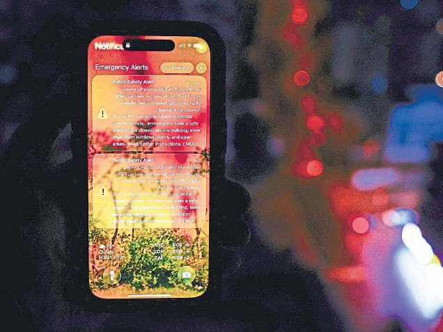 DUBAI DIARY: MISSILE ALERTS AND MORNING COFFEE