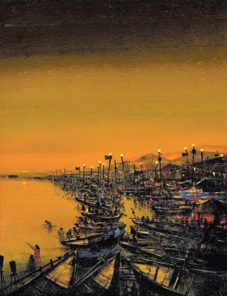 Paresh Maity's luminous world