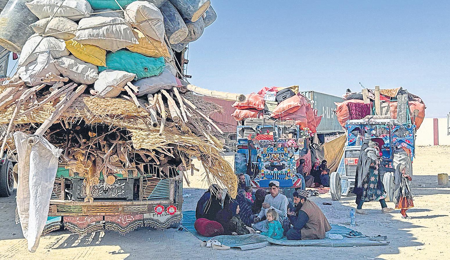 The U.S. evacuated them from Afghanistan—Then they got stuck in the desert