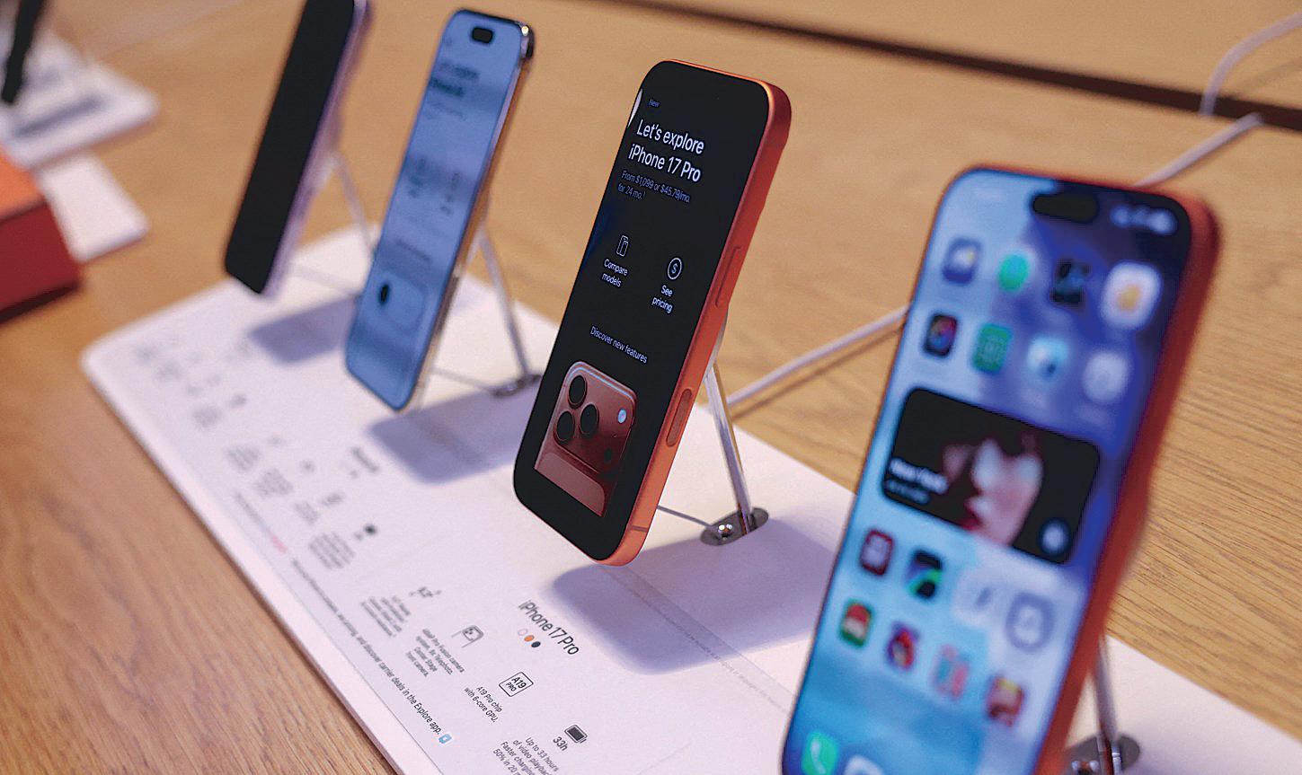 Apple sets India revenue record on iPhone 17 surge