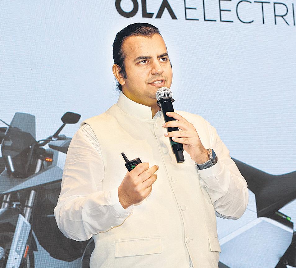 Aggarwal pledges 2% of Ola Electric for group firm’s loan