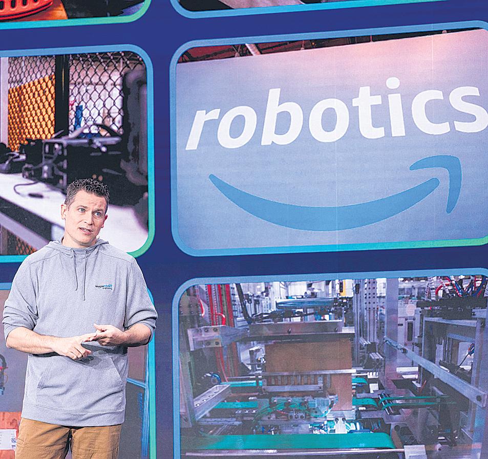 Amazon tests new warehouse robots, AI tools for workers