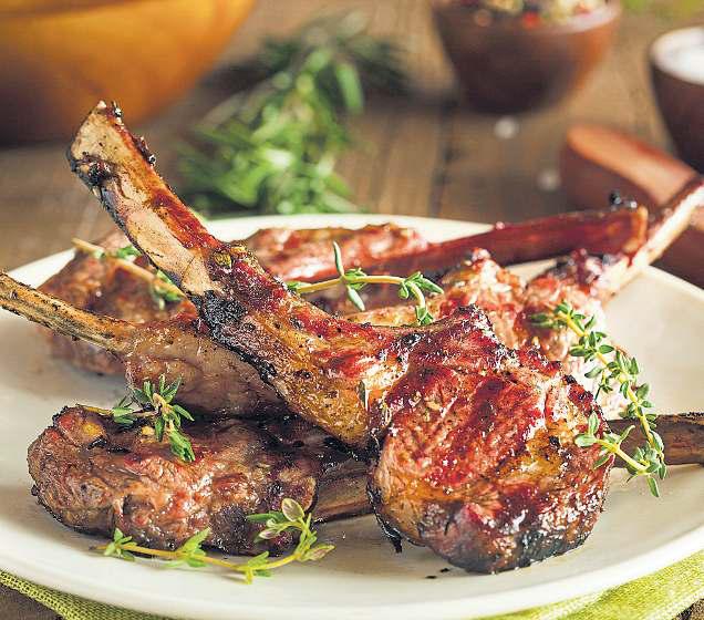 Rosemary, me, and a romance over lamb chops