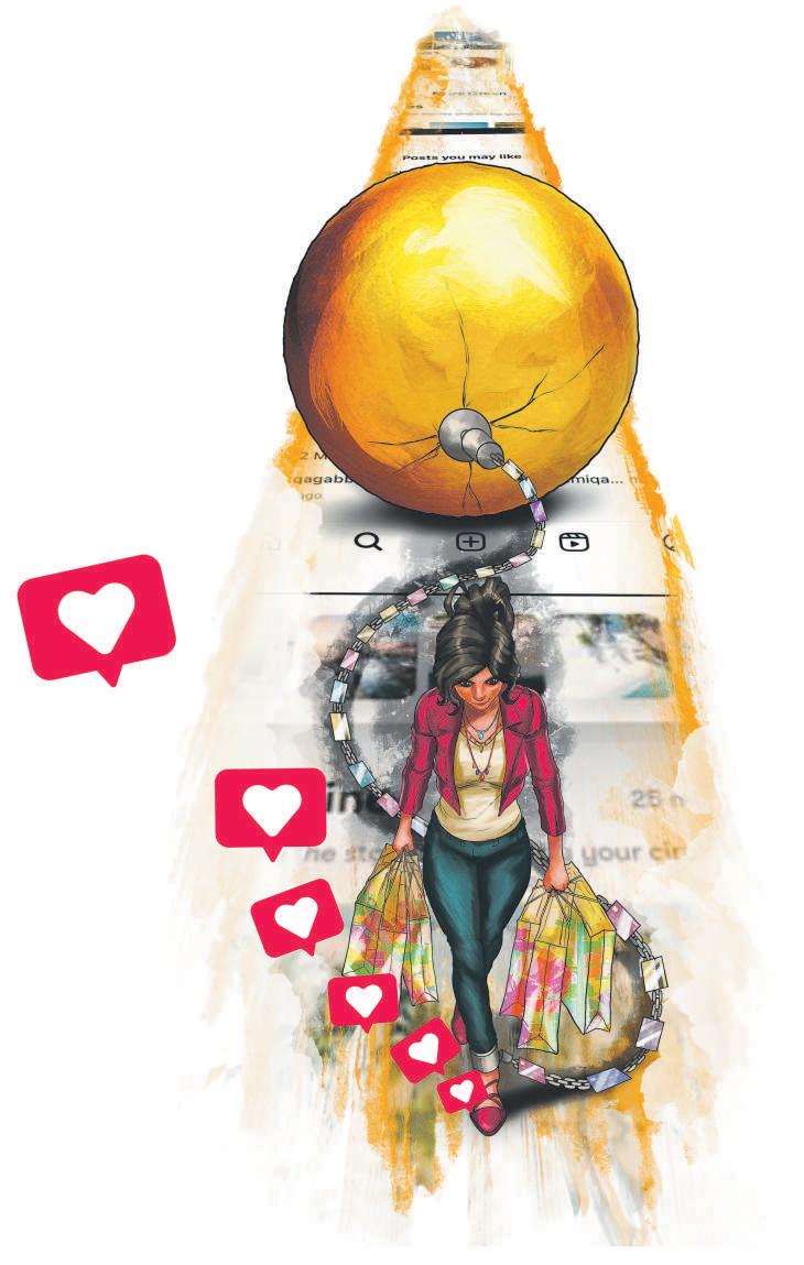 Social Media Debt: Borrowing for the 'Gram