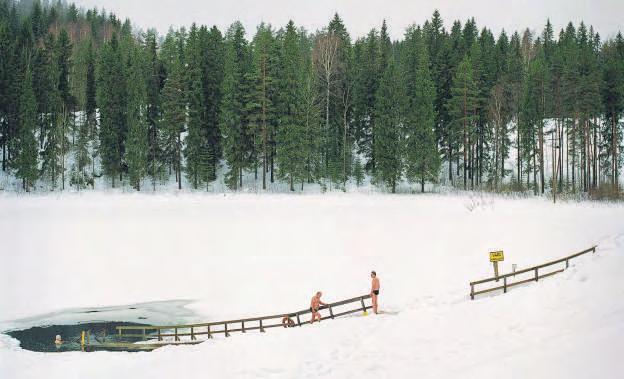 Saunas and cold plunges: Bonding the Nordic way